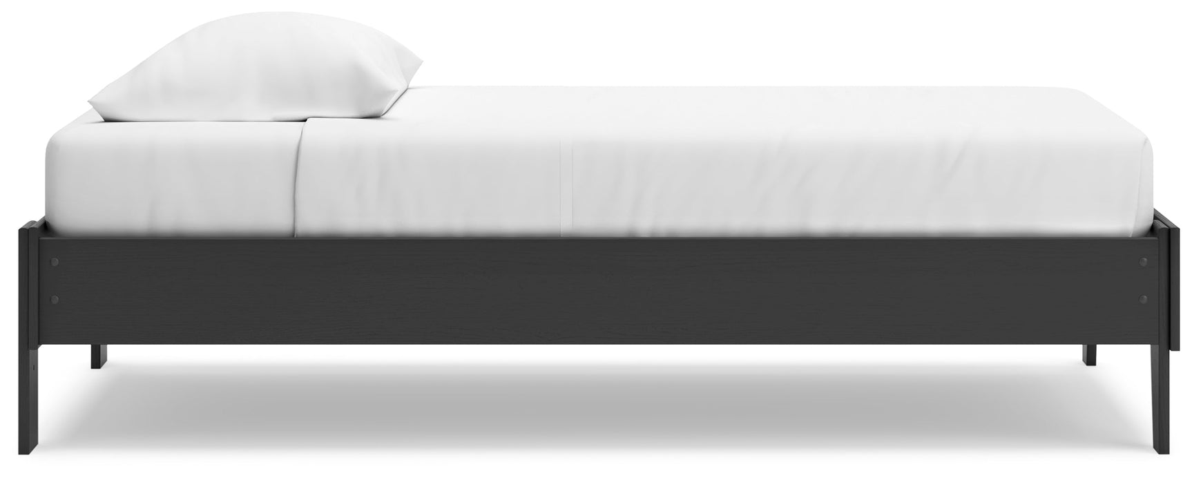 Socalle Black Twin Platform Bed (Online Special Price) - Ornate Home