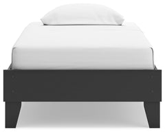 Socalle Black Twin Platform Bed - Ornate Home