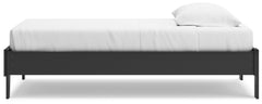Socalle Black Twin Platform Bed - Ornate Home