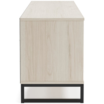 Socalle Light Natural 59" TV Stand - Ornate Home