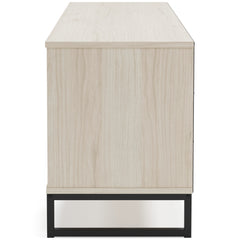 Socalle Light Natural 59" TV Stand - Ornate Home