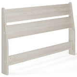 Socalle Light Natural Full Panel Headboard (Online Special Price) - Ornate Home