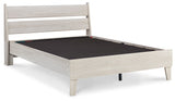 Socalle Light Natural Full Panel Platform Bed (Online Special Price) - Ornate Home