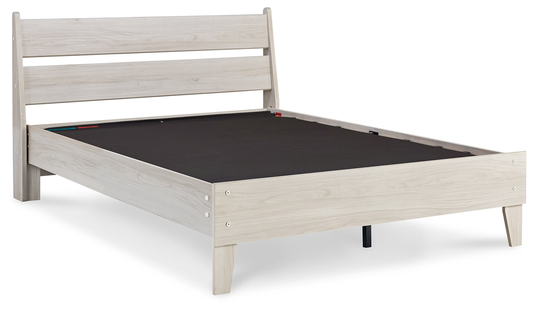 Socalle Light Natural Full Panel Platform Bed (Online Special Price) - Ornate Home