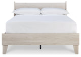 Socalle Light Natural Full Panel Platform Bed (Online Special Price) - Ornate Home