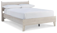 Socalle Light Natural Full Panel Platform Bed - Ornate Home