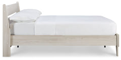 Socalle Light Natural Full Panel Platform Bed - Ornate Home
