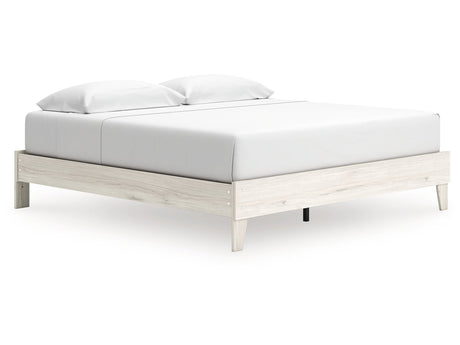 Socalle Light Natural King Platform Bed - Ornate Home