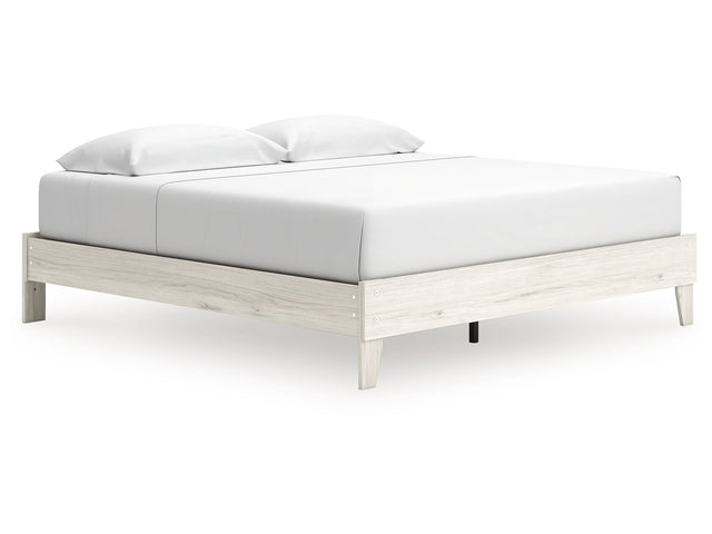 Socalle Light Natural King Platform Bed - Ornate Home