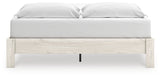Socalle Light Natural King Platform Bed - Ornate Home
