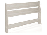 Socalle Light Natural Queen Panel Headboard - Ornate Home