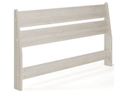 Socalle Light Natural Queen Panel Headboard - Ornate Home
