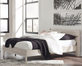 Socalle Light Natural Queen Panel Platform Bed (Online Special Price) - Ornate Home