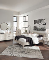 Socalle Light Natural Queen Panel Platform Bed (Online Special Price) - Ornate Home