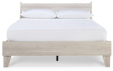 Socalle Light Natural Queen Panel Platform Bed - Ornate Home