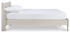 Socalle Light Natural Queen Panel Platform Bed - Ornate Home