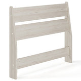 Socalle Light Natural Twin Panel Headboard (Online Special Price) - Ornate Home
