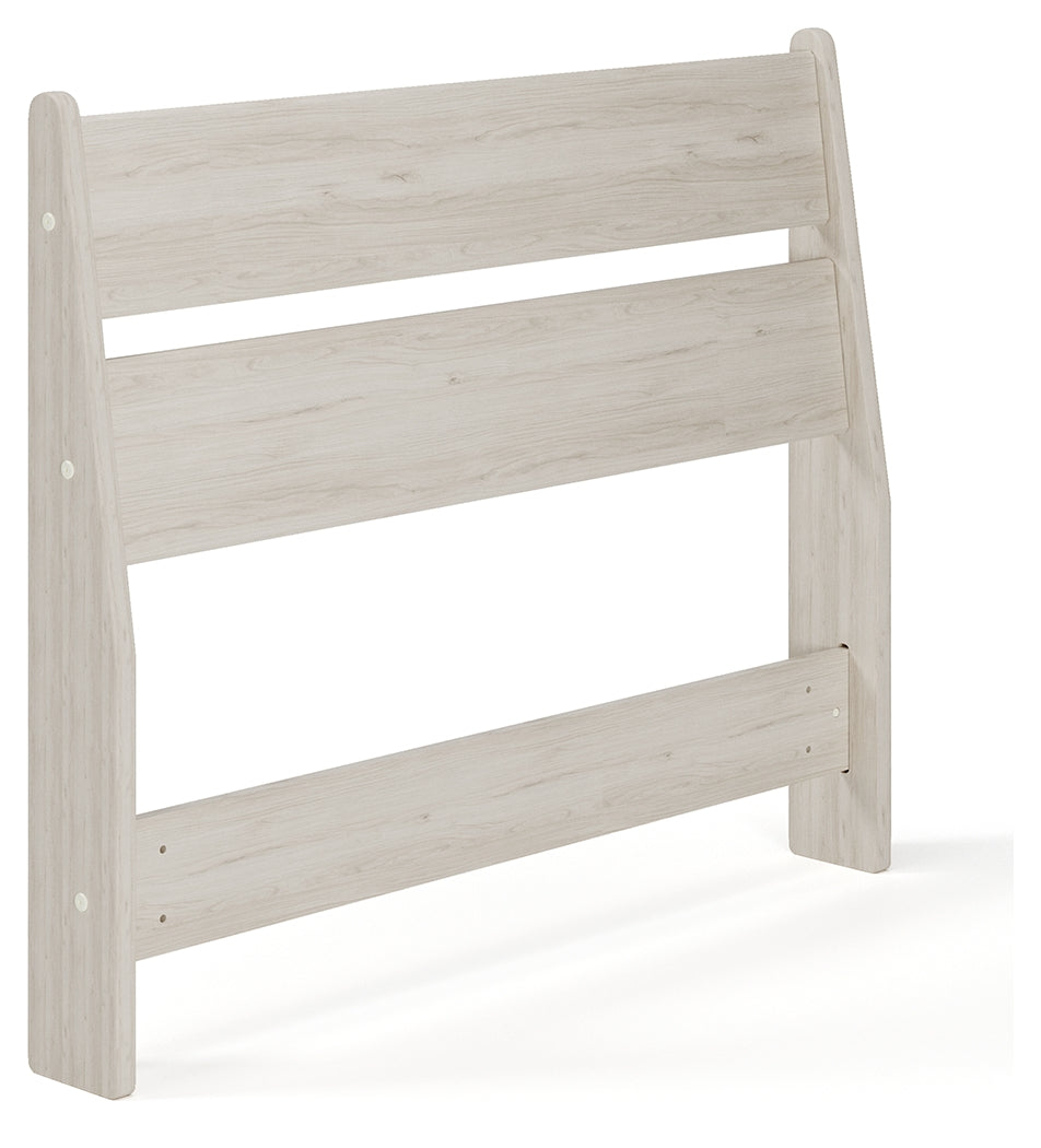 Socalle Light Natural Twin Panel Headboard (Online Special Price) - Ornate Home