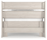Socalle Natural Twin Panel Platform Bed (Online Special Price) - Ornate Home