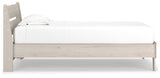 Socalle Natural Twin Panel Platform Bed (Online Special Price) - Ornate Home