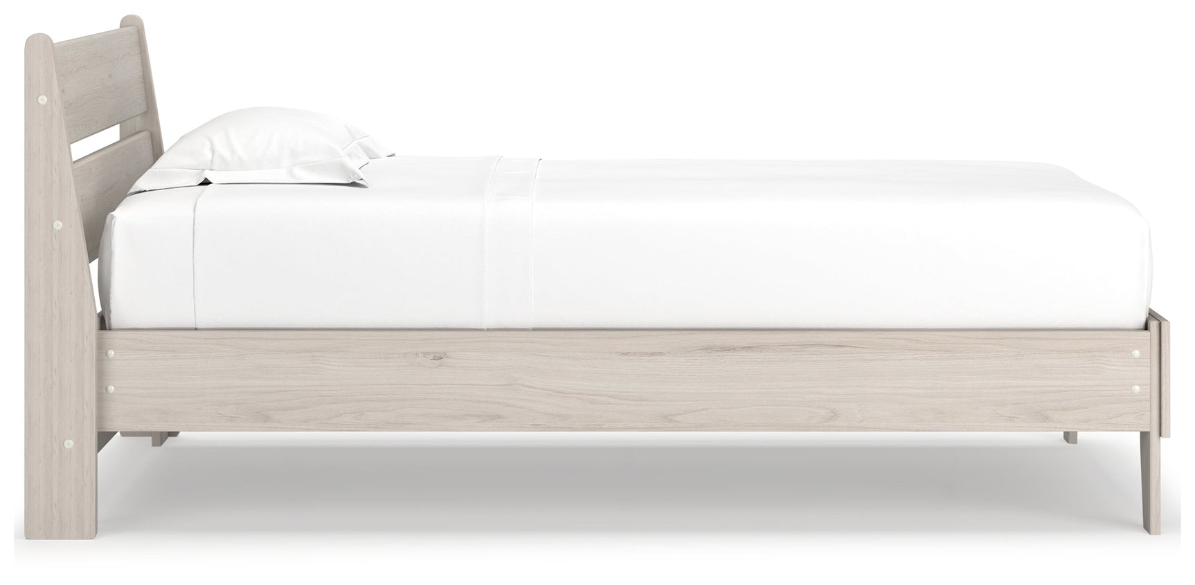Socalle Natural Twin Panel Platform Bed (Online Special Price) - Ornate Home