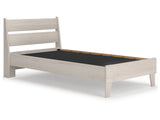 Socalle Natural Twin Panel Platform Youth Bed - Ornate Home