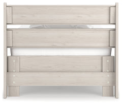 Socalle Natural Twin Panel Platform Youth Bed - Ornate Home