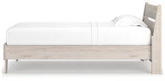 Socalle Natural Twin Panel Platform Youth Bed - Ornate Home