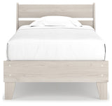 Socalle Natural Twin Panel Platform Youth Bed - Ornate Home