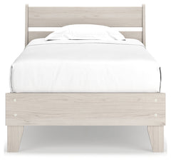 Socalle Natural Twin Panel Platform Youth Bed - Ornate Home