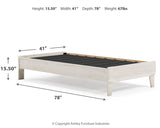 Socalle Twin Platform Bed - Ornate Home