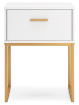 Socalle Two-tone Nightstand (Online Special Price) - Ornate Home