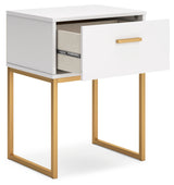 Socalle Two-tone Nightstand (Online Special Price) - Ornate Home