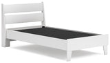 Socalle Two-tone Twin Panel Platform Youth Bed - Ornate Home