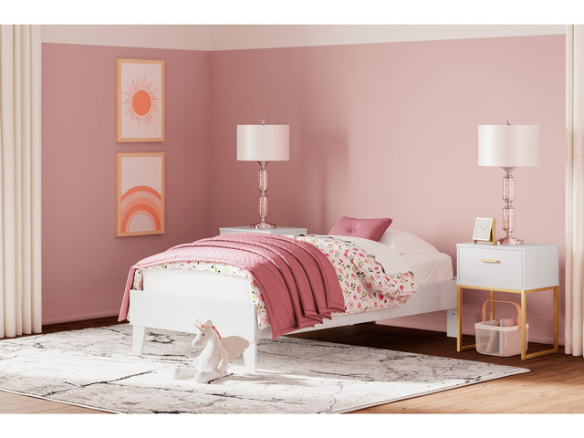 Socalle Two-tone Twin Platform Bed - Ornate Home