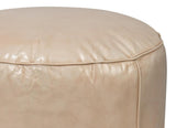 Soccerball Beige Stool - Ornate Home