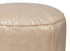 Soccerball Beige Stool - Ornate Home