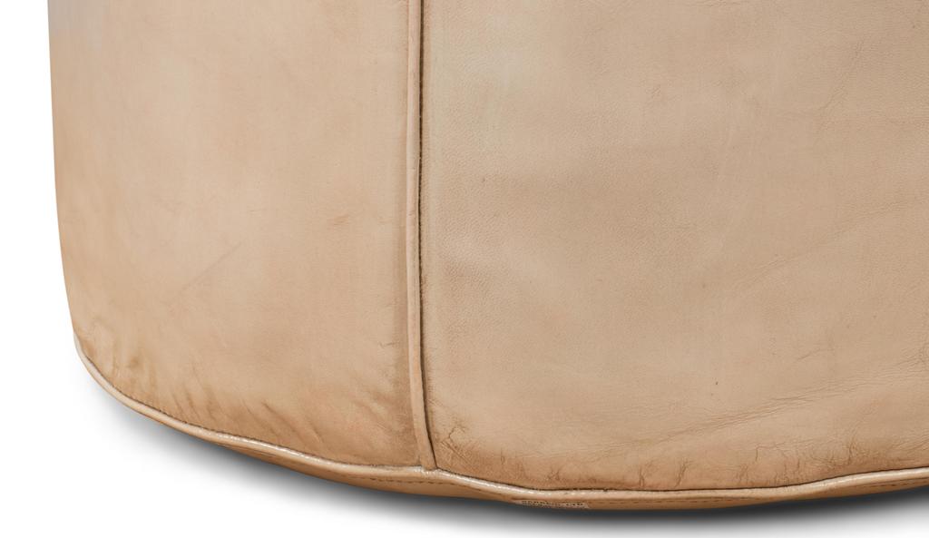 Soccerball Beige Stool - Ornate Home