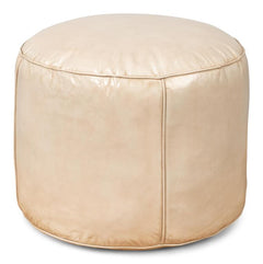 Soccerball Beige Stool - Ornate Home