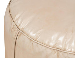 Soccerball Beige Stool - Ornate Home