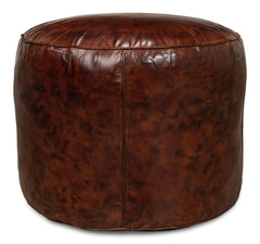 Soccerball Brown Stool - Ornate Home