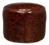 Soccerball Brown Stool - Ornate Home