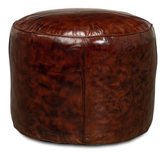 Soccerball Brown Stool - Ornate Home