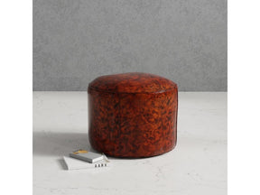Soccerball Brown Stool - Ornate Home