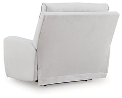Social Pointe Pearl/Ash Power Recliner/ADJ Headrest - Ornate Home
