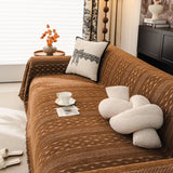 Sofa Cover Blanket Throw with Tassels, Decorative Furniture Protector for Dogs/Pets - Ornate Home