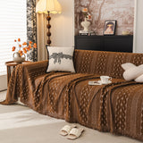 Sofa Cover Blanket Throw with Tassels, Decorative Furniture Protector for Dogs/Pets - Ornate Home