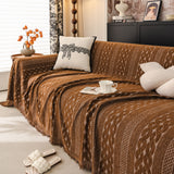 Sofa Cover Blanket Throw with Tassels, Decorative Furniture Protector for Dogs/Pets - Ornate Home
