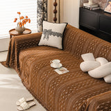 Sofa Cover Blanket Throw with Tassels, Decorative Furniture Protector for Dogs/Pets - Ornate Home