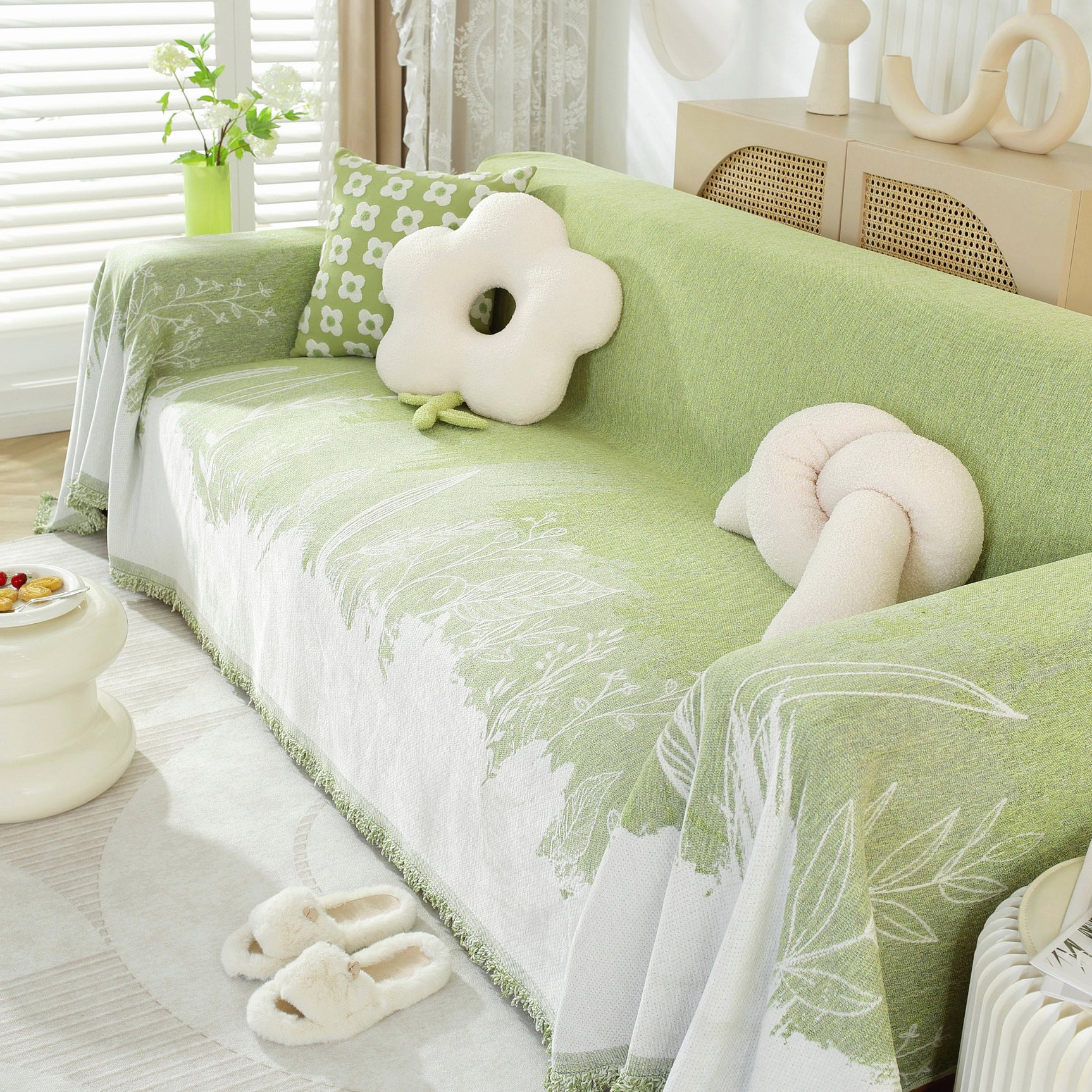 Sofa Cover Blanket for 1/2/3/4 Seat Couch Furniture Pet Protector Stylish Throws for Sectional Couch - Ornate Home